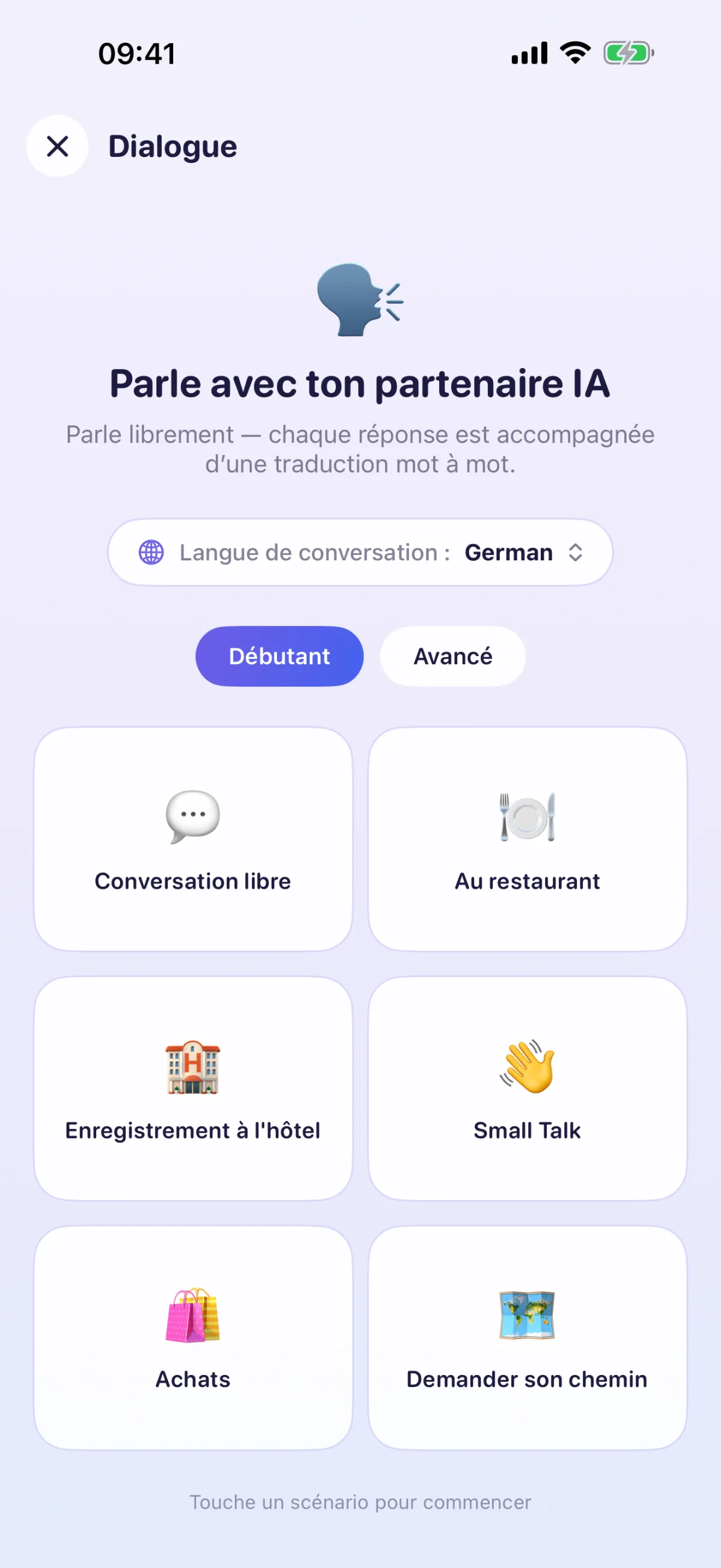 Dialogue avec le partenaire IA – chaque réponse expliquée mot à mot