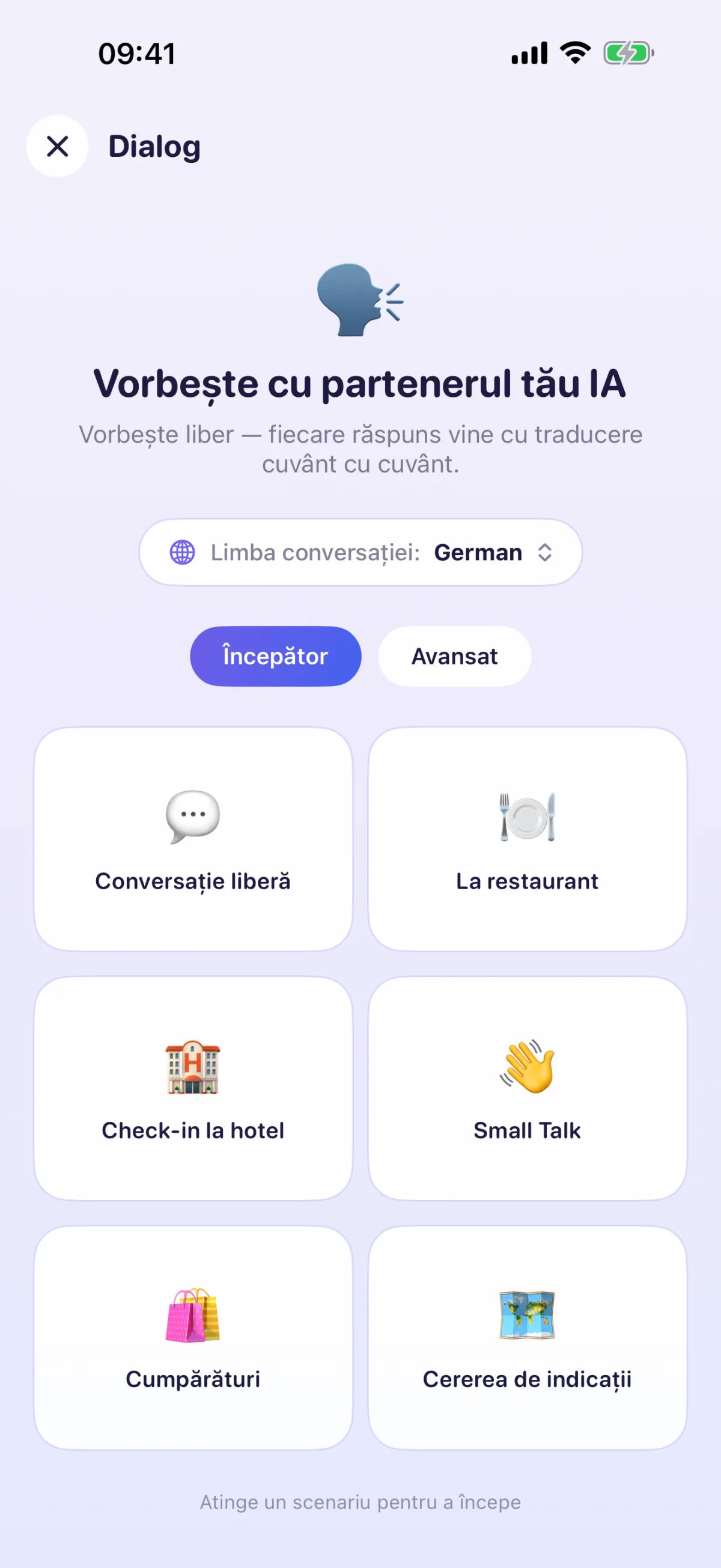 Dialog cu partenerul de IA – fiecare răspuns explicat cuvânt cu cuvânt