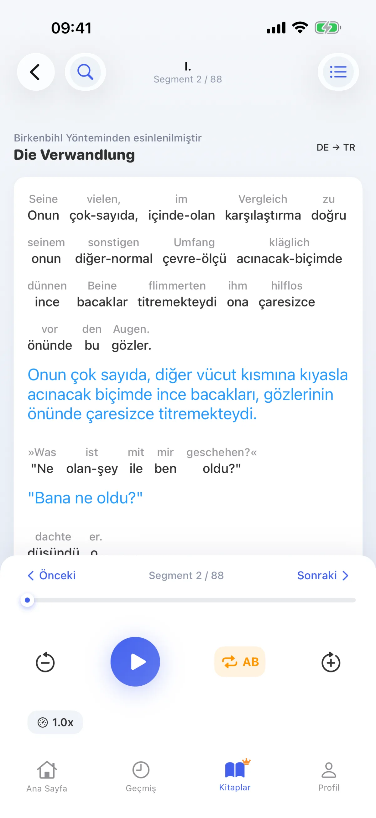 Kitap okumak: her cümle kelime kelime çözümlenir